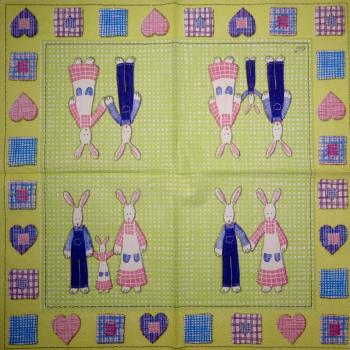 015 Rabbits:  unnatürlich - 3-ply (yellow) - Ihr